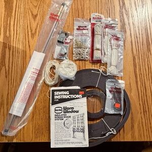 Warm Window insulated Romans shade system supplies